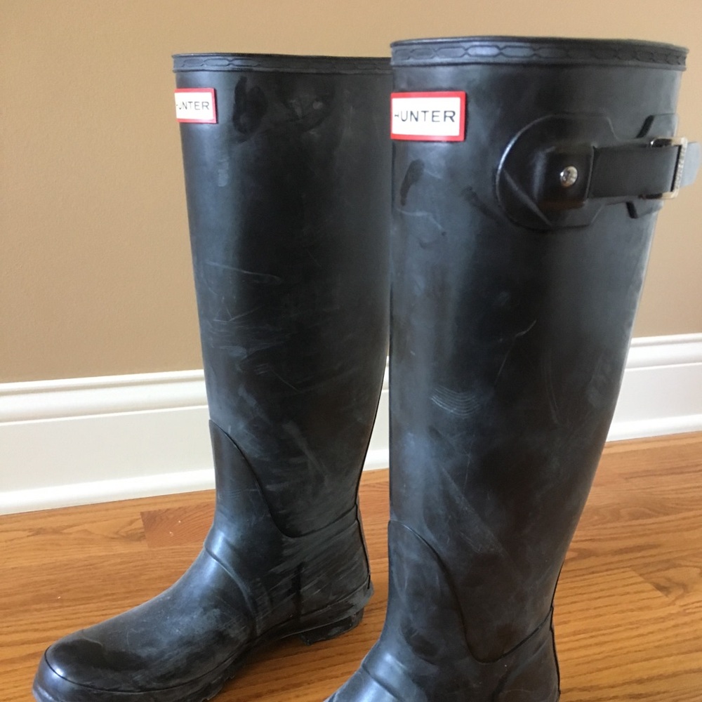 Hunter tall boots